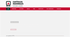 Desktop Screenshot of capitulosnfpa.org